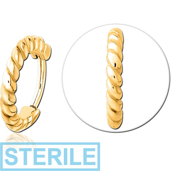STERILE GOLD PVD COATED SURGICAL STEEL MULTI PURPOSE CLICKER