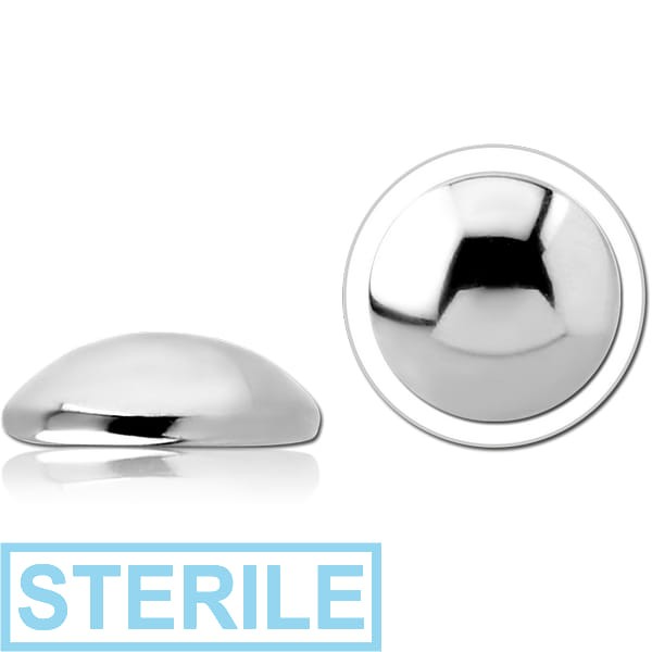 STERILE SURGICAL STEEL HALF BALL