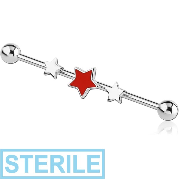 STERILE SURGICAL STEEL INDUSTRIAI BARBELL