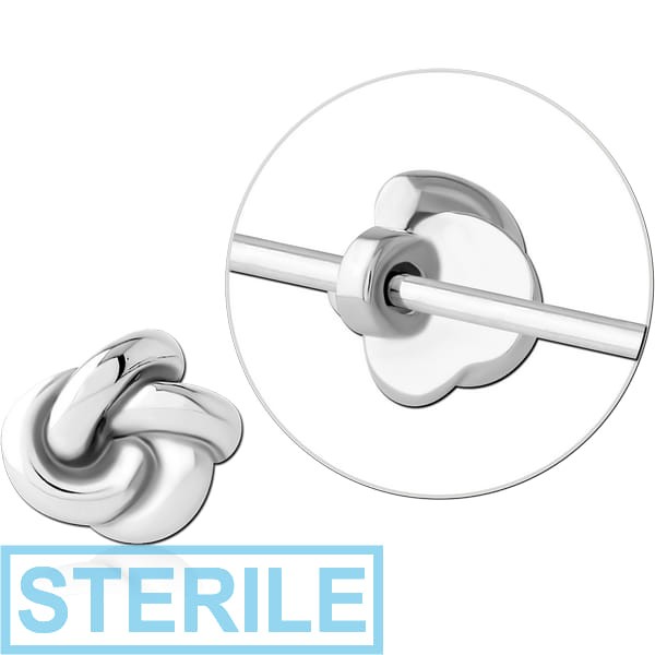 STERILE SURGICAL STEEL ADJUSTABLE SLIDING CHARM FOR INDUSTRIAL BARBELL