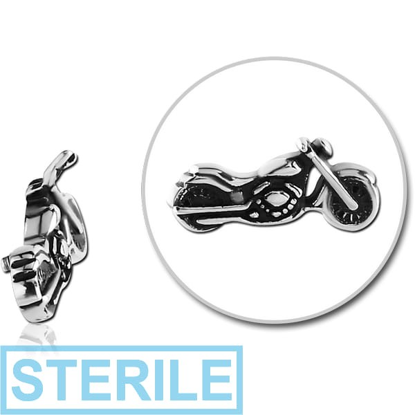 STERILE SURGICAL STEEL ATTACHMENT FOR 1.6MM INTERNALLY THREADED PINS - MOTORBIKE