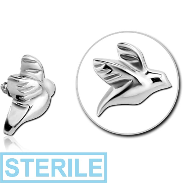 STERILE SURGICAL STEEL ATTACHMENT FOR 1.6MM INTERNALLY THREADED PINS - BIRD