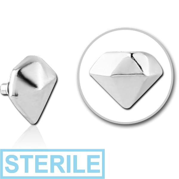 STERILE SURGICAL STEEL ATTACHMENT FOR 1.6MM INTERNALLY THREADED PINS - DOIAMOND
