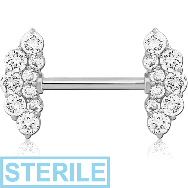 Surgical steel sales nipple piercings