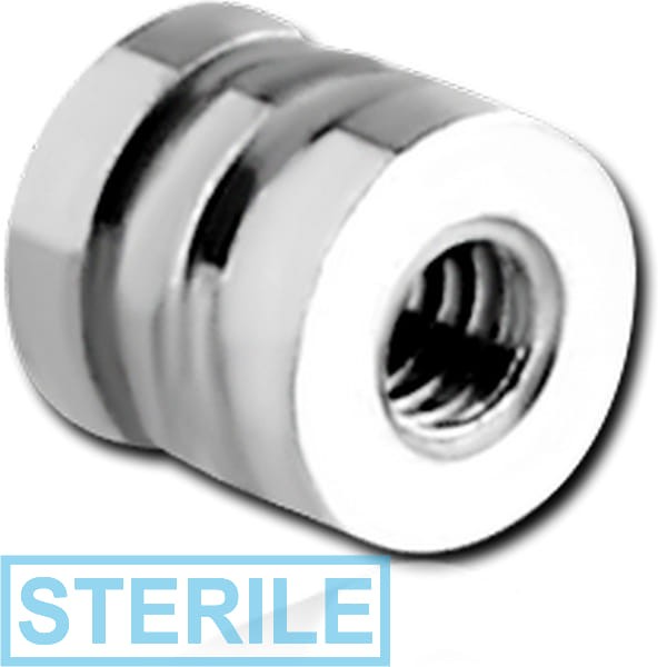 STERILE PACK OF 20 SURGICAL STEEL PLAIN INSERT 2.0 MM WIDTH 2.5 MM