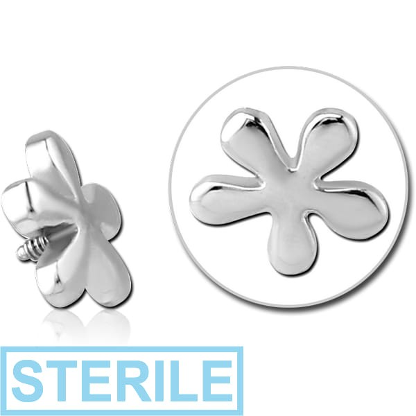 STERILE SURGICAL STEEL MICRO ATTACHMENT FOR 1.2MM INTERNALLY THREADED PINS - STAR SIGN