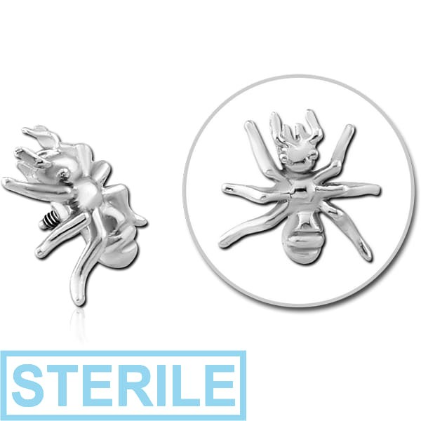 STERILE SURGICAL STEEL MICRO ATTACHMENT FOR 1.2MM INTERNALLY THREADED PINS - ANT