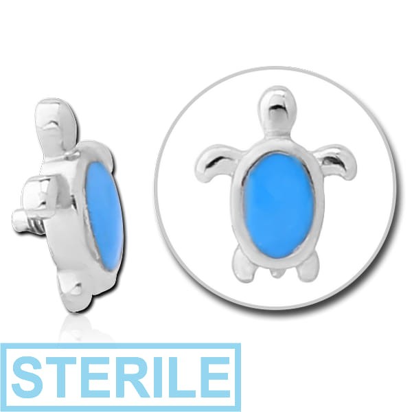 STERILE SURGICAL STEEL MICRO ATTACHMENT FOR 1.2MM INTERNALLY THREADED PINS - TURTLE
