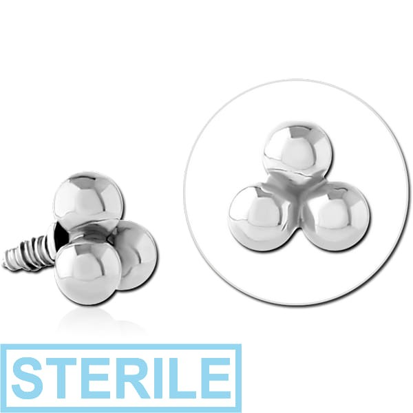 STERILE SURGICAL STEEL MICRO ATTACHMENT FOR 1.2MM INTERNALLY THREADED PINS
