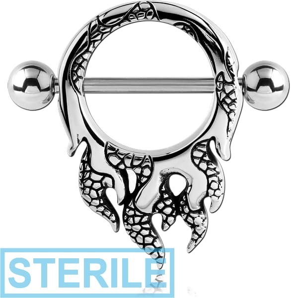 STERILE SURGICAL STEEL KOOL KATANA NIPPLE SHIELD