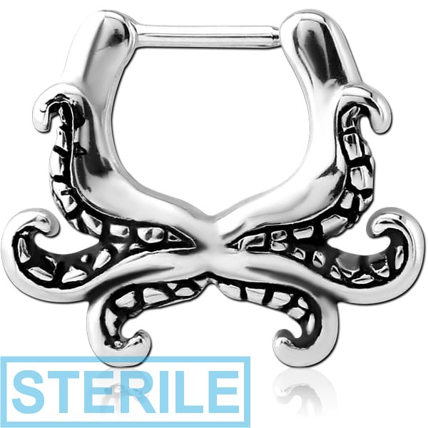 STERILE SURGICAL STEEL KOOL KATANA SEPTUM CLICKER - TENTACLES