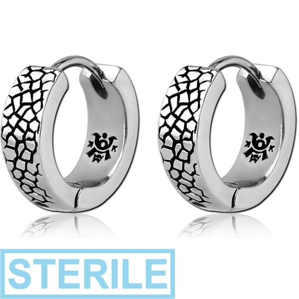 STERILE SURGICAL STEEL KOOL KATANA HUGGIES PAIR