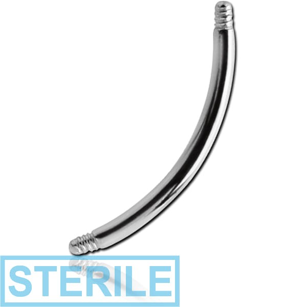 STERILE SURGICAL STEEL MICRO CURVED BARBELL PIN