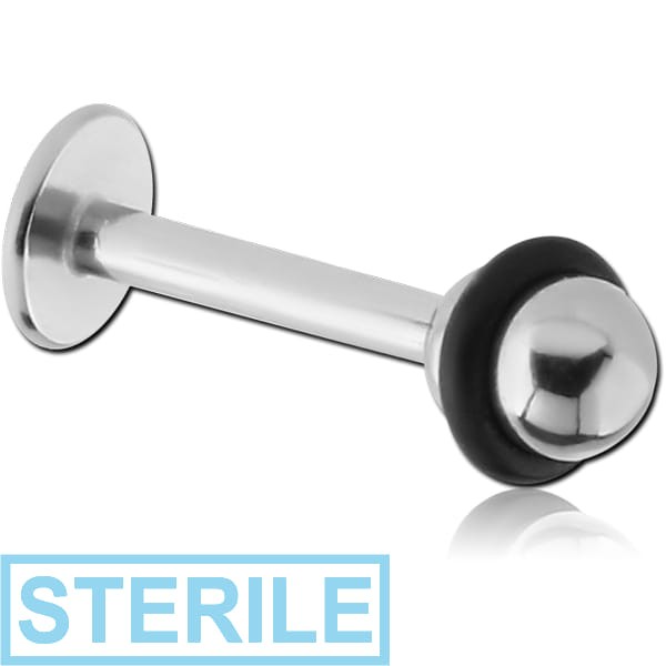 STERILE SURGICAL STEEL MICRO LABRET WITH UFO BALL