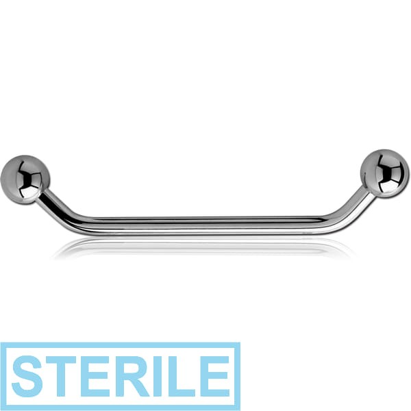 STERILE TITANIUM LONG 45 DEGREE OPEN STAPLE MICRO BARBELL