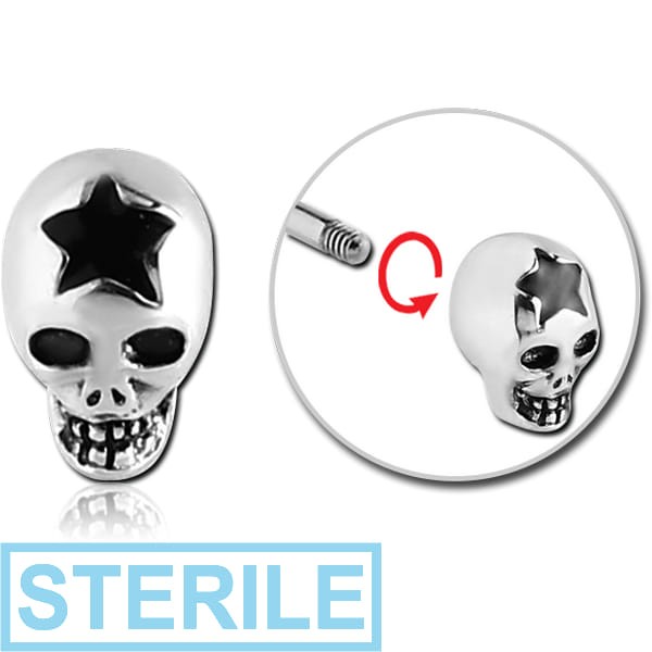 STERILE SURGICAL STEEL MICRO THREADED SKULL ATTACHMENT