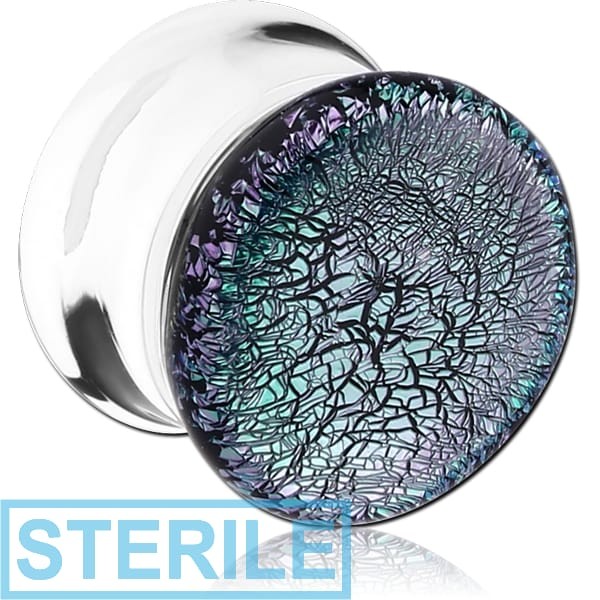STERILE PYREX DICHROIC PLUG