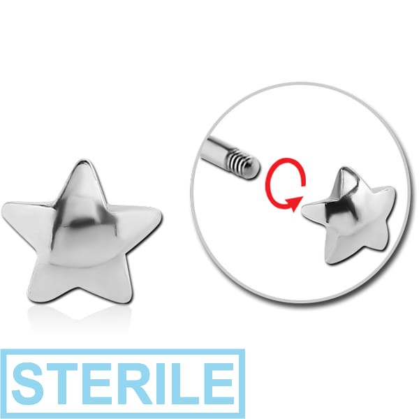 STERILE SURGICAL STEEL ATTACHMENT FOR 1.6 MM THREADED PIN - STAR