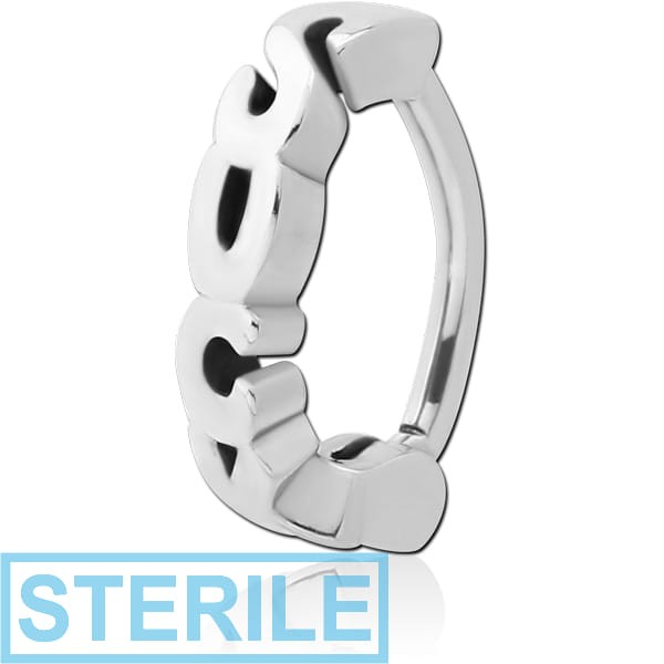 STERILE SURGICAL STEEL BELLY CLICKER - SUCK