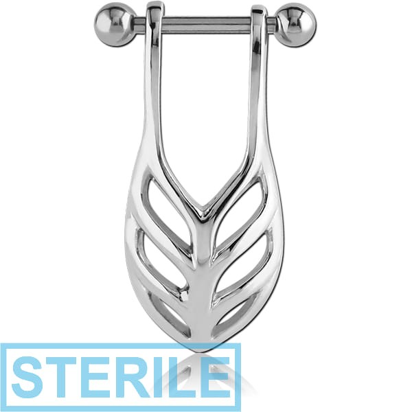 STERILE SURGICAL STEEL CARTILAGE SHIELD - RIBS