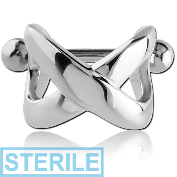 STERILE SURGICAL STEEL CARTILAGE SHIELD - INFINITY