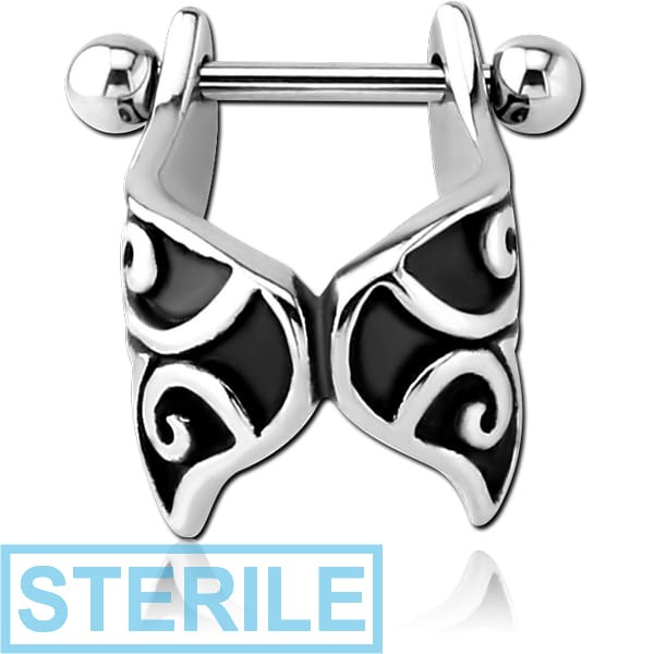 STERILE SURGICAL STEEL CARTILAGE SHIELD - WINGS