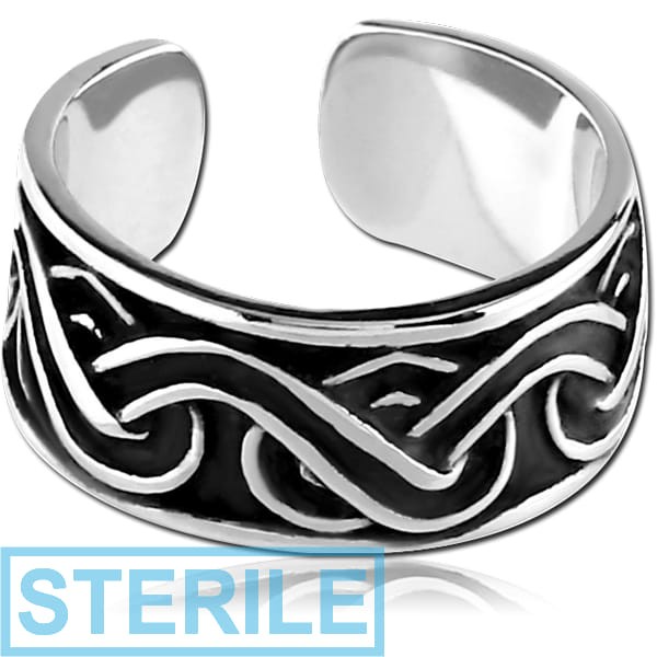 STERILE SURGICAL STEEL EAR CUFF - CELTIC