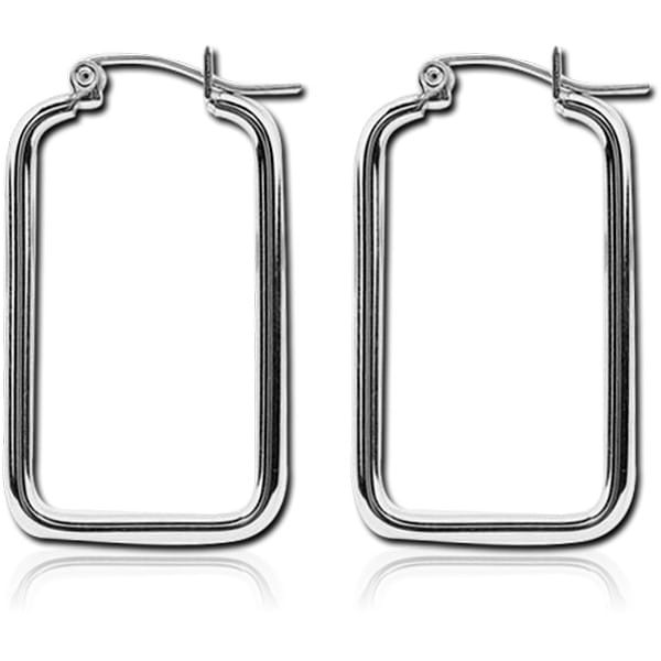 STERILE SURGICAL STEEL WIRE HOOP EARRINGS