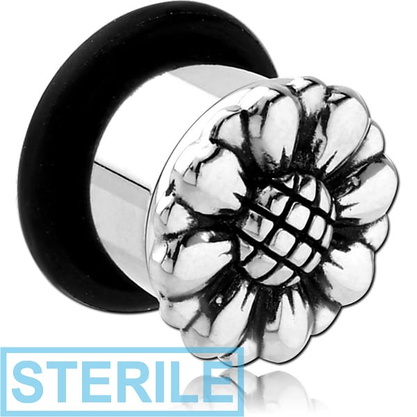 STERILE SURGICAL STEEL SINGLE RIDGED TUNNEL - FLOWER