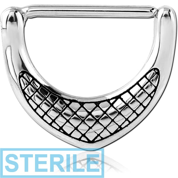 STERILE SURGICAL STEEL NIPPLE CLICKER