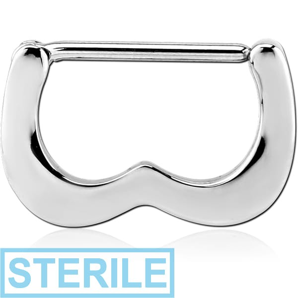 STERILE SURGICAL STEEL NIPPLE CLICKER - W