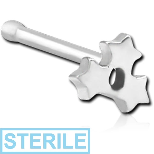 STERILE SURGICAL STEEL NOSE BONE