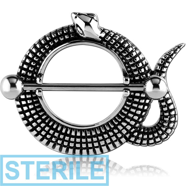 STERILE SURGICAL STEEL NIPPLE SHIELD - SNAKE