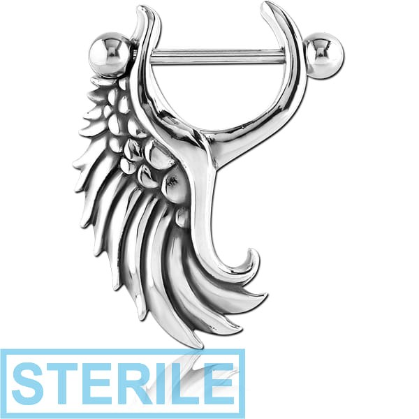 STERILE SURGICAL STEEL NIPPLE SHIELD - FANCY WING