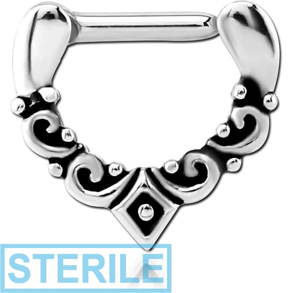 STERILE SURGICAL STEEL SEPTUM CLICKER