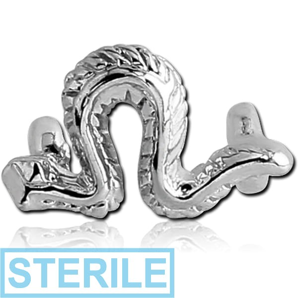 STERILE RHODIUM PLATED ATTACHMENT-SNAKE