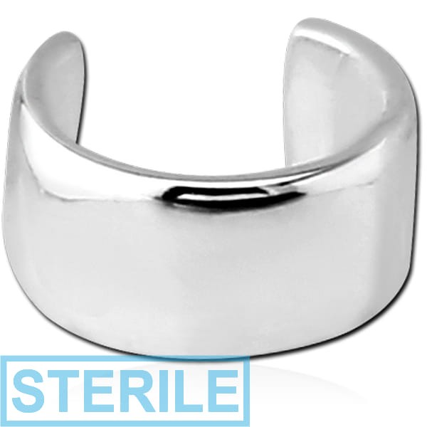 STERILE STERLING SILVER 925 EAR CUFF