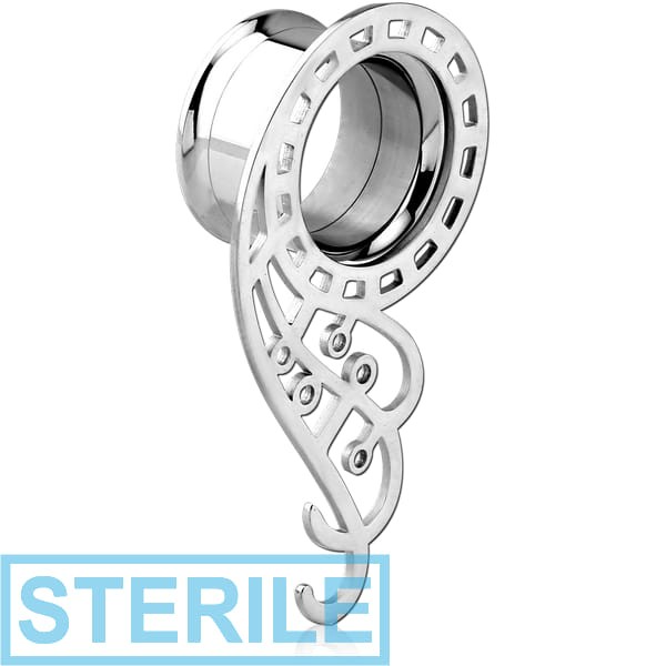 STERILE SURGICAL STEEL THREADED TUNNEL