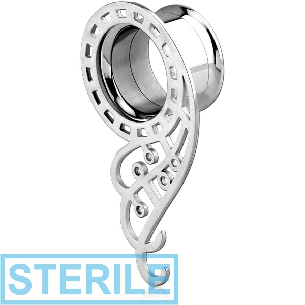 STERILE SURGICAL STEEL THREADED TUNNEL