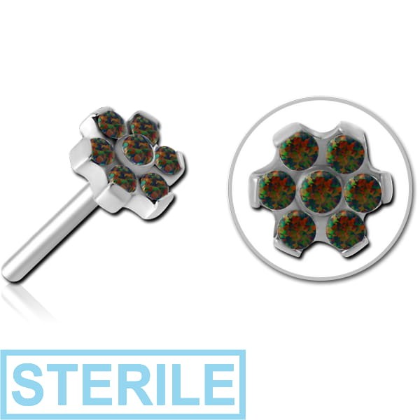 STERILE TITANIUM SYNTHETIC OPAL THREADLESS ATTACHMENT