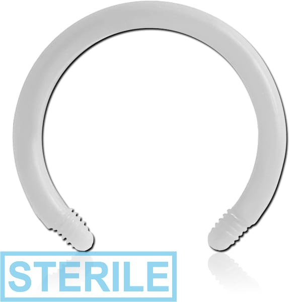STERILE UV ACRYLIC FLEXIBLE CIRCULAR BARBELL PIN