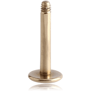 ZIRCON PVD TITANIUM MICRO LABRET PIN