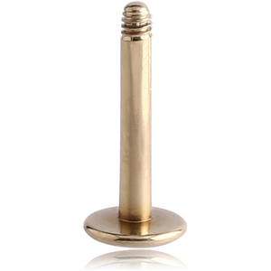 ZIRCON PVD TITANIUM MICRO LABRET PIN