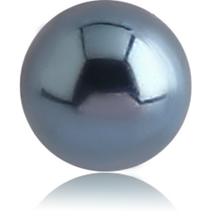 ANODISED SURGICAL STEEL BALL FOR BALL CLOSURE RING