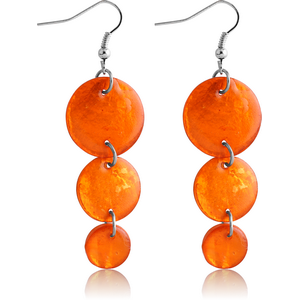 CAPIZ EARRINGS PAIR