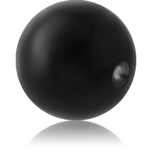 BLACK PVD SURGICAL STEEL BALL FOR BALL CLOSURE RING