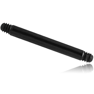 BLACK PVD COATED SURGICAL STEEL MICRO BARBELL PIN