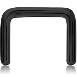 BLACK PVD COATED SURGICAL STEEL SEPTUM RETAINER