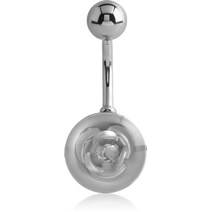 SURGICAL STEEL CUP ROSE NAVEL BANANA