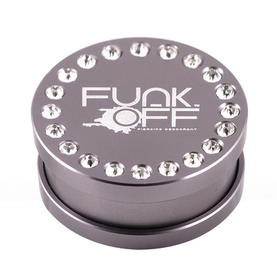 FUNKOFF PIERCING DEODORANT IN ALUMINIUM JEWELLED CONTAINER